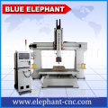 China 3d foam mold woodworking machinery , 5 axis cnc wood carving machine for sale